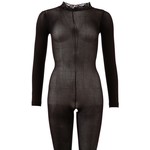 Mandy Mystery Lingerie Opwindende Catsuit met Open Rug en Kruis