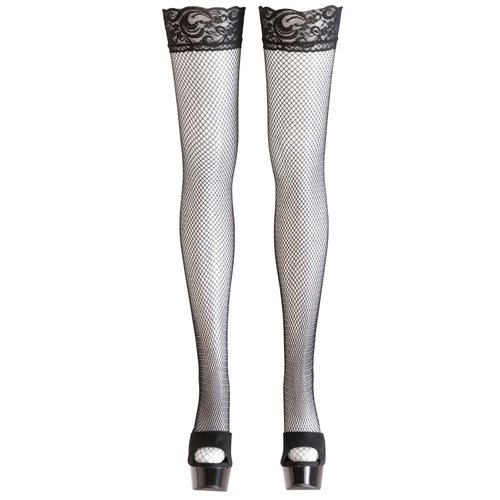 Non Slip Net Kousen met Verleidend Ontwerp Cottelli Collection Stockings & Hosiery Non Slip Net Kousen met Verleidend Ontwerp