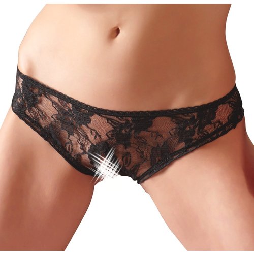 Wild Kanten Slipje met Open Kruis Cottelli Collection Lingerie Wild Kanten Slipje met Open Kruis