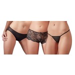 Cottelli Collection Lingerie 3 Delig Erotisch Ondergoed Set