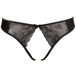 Cottelli Collection Lingerie Kanten String met Toegankelijk Kruis