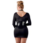 Cottelli Collection Plus Plus Size Dominatrix Jurk met Rijg Detail en Zweep