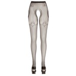 Cottelli Collection Stockings & Hosiery Panty met Verschillende Net Motieven