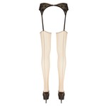 Cottelli Collection Stockings & Hosiery Kousen met Clips voor een Uitzonderlijke Look