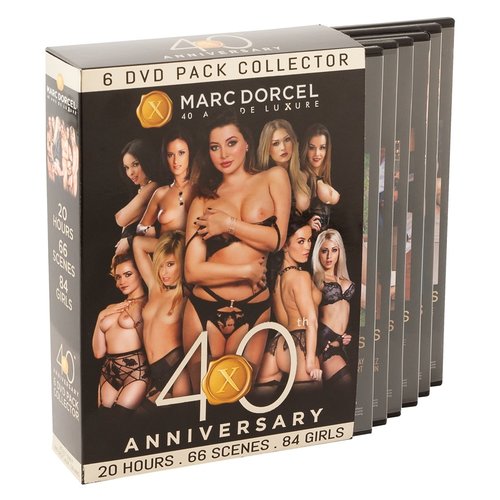 Marc Dorcel Marc Dorcel 40th Anniversary Pack 6 DVD Pakket