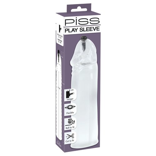 You2Toys Zachte Penis Sleeve met Verwijderbare Penis Plug