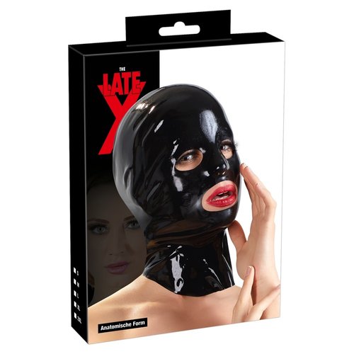 Late X Latex Hoofdmasker met Openingen