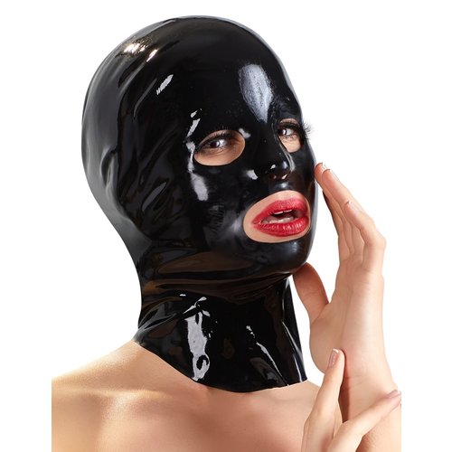 Late X Latex Hoofdmasker met Openingen