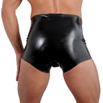 Late X Latex Luier Shorts met Hoge Taille