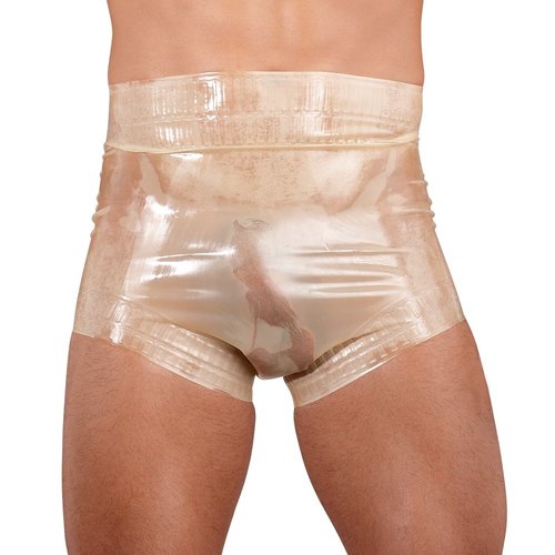 Late X Latex Luier Shorts met Hoge Taille