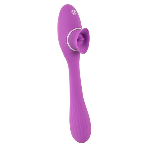 You2Toys Multifunctionele Rabbit Vibrator met Lik Functie Buigbaar