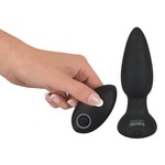 Black Velvets Flexibele Buttplug met Vibratie en Draadloze Besturing