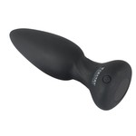 Black Velvets Vibrerende Buttplug met Pulserend Effect en Afstandsbediening