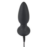 Black Velvets Vibrerende Buttplug met Pulserend Effect en Afstandsbediening