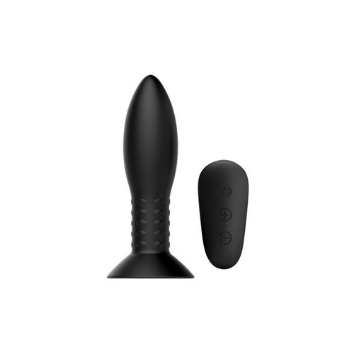 Mr Play Mr Play Vibrerende Buttplug met Roterende Hals