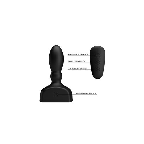 Mr Play Mr Play Opblaasbare Delux Buttplug Vibrerend