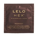 LELO Lelo Hex Hoogwaardige Honingraat Structuur Condooms Respect XL 12 stuks