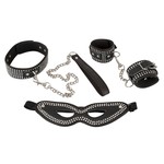 Bad Kitty Sprankelende Bondage Boeien en Halsband Set