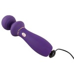 Sweet Smile Draadloze Wand Massager met Geribbelde Kop Flexibel