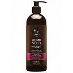 Earthly Body Hemp Seed Verzorgende Hand en Body Lotion 473 ml