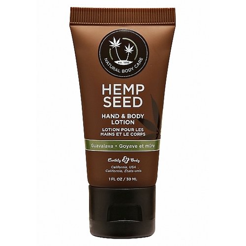 Earthly Body Hemp Seed Verzorgende Hand en Body Lotion 30 ml