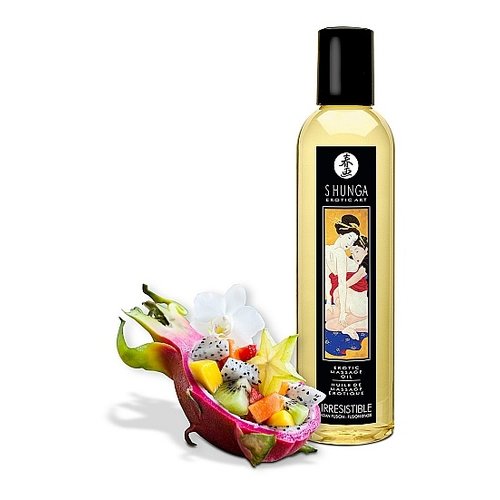 Shunga Shunga Massage Olie Hoogwaardig en 100% Natuurlijk met Verschillende Geuren 240 ml