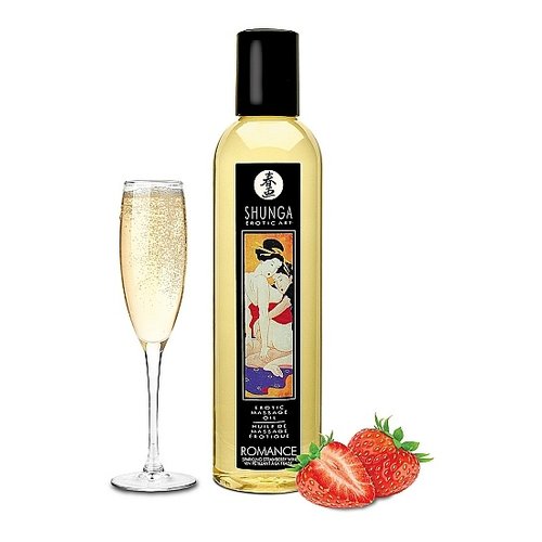 Shunga Shunga Massage Olie Hoogwaardig en 100% Natuurlijk met Verschillende Geuren 240 ml