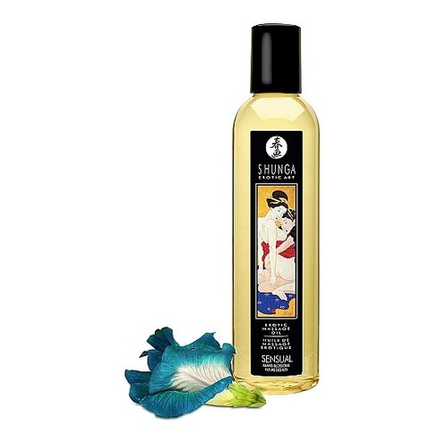 Shunga Shunga Massage Olie Hoogwaardig en 100% Natuurlijk met Verschillende Geuren 240 ml