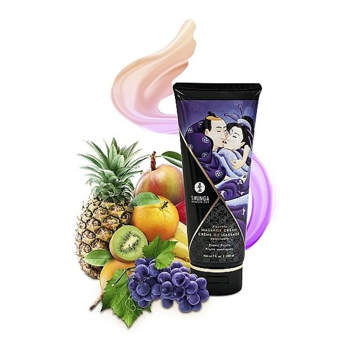 Shunga Shunga Kissable Massage Crème met Smaken 200 ml