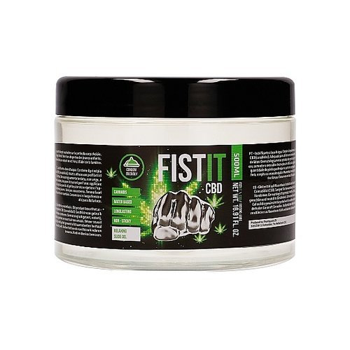 Fist-it CBD Fisting Gel Glijmiddel op Waterbasis 500 ml