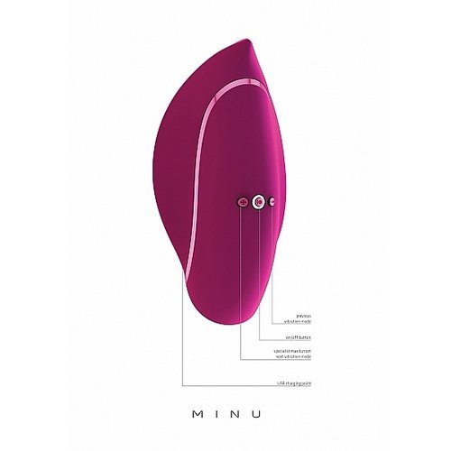 Vive Minu Luxe Opleg Vibrator voor Clitorale Stimulatie Matte Uitstraling