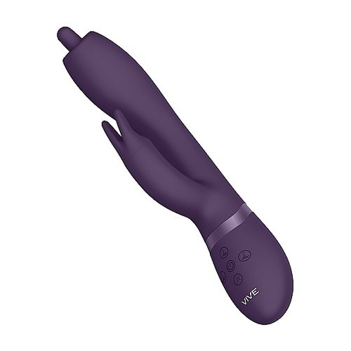 Vive Nilo Luxe Rabbit Vibrator met Roterende Tip