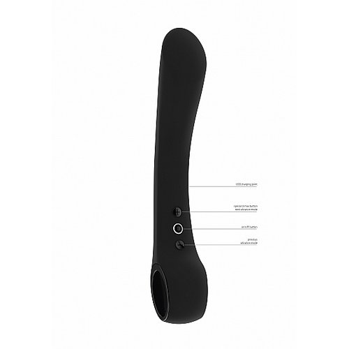 Vive Ombra Buigbare G-spot Vibrator met Ergonomisch Mat Design