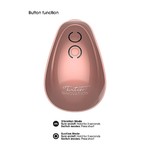 Innovation Zuigende Clitoris Luchtdruk Vibrator met Stimulerende Noppen