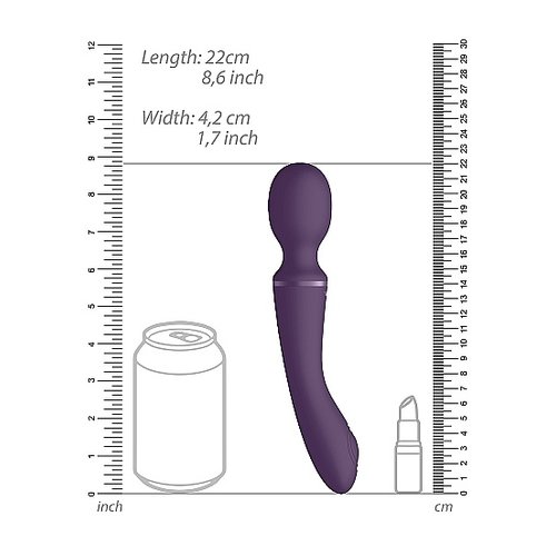 Vive Enora Wand Massager en Gspot Vibrator Zijdezacht