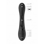 Vive Cato Pulserende Rabbit Vibrator met Vlakke Top