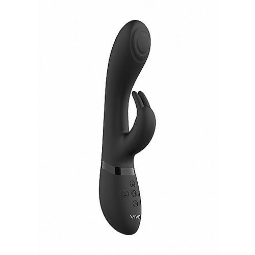 Vive Cato Pulserende Rabbit Vibrator met Vlakke Top