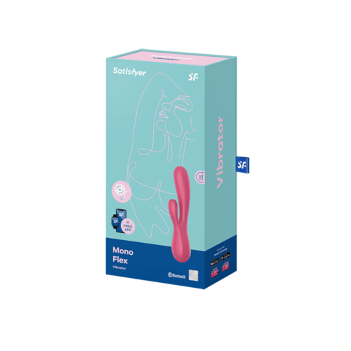 Satisfyer Satisfyer Mono Flex Rood incl. Bluetooth en App