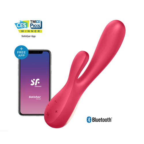 Satisfyer Satisfyer Mono Flex Rood incl. Bluetooth en App