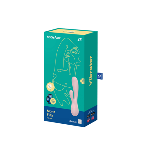 Satisfyer Satisfyer Mono Flex Roze incl. Bluetooth en App