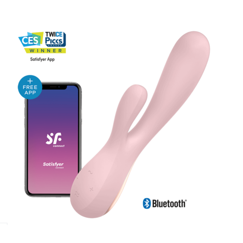 Satisfyer Satisfyer Mono Flex Roze incl. Bluetooth en App