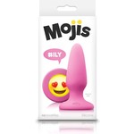 NSnovelties Siliconen Buttplug met Emoji Stop Liefde Medium