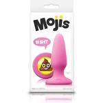 NSnovelties Siliconen Buttplug met Emoji Stop Drol Medium