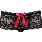 Cottelli Collection Lingerie Verleidelijke Hipster String met Grote Strik