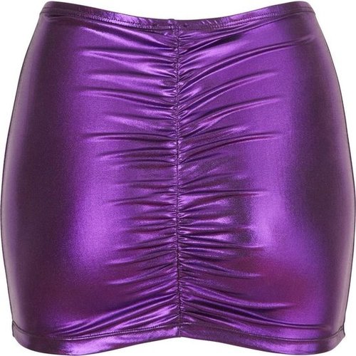 Cottelli Collection Party Metallic Mini Rok met Opvallende Kleur