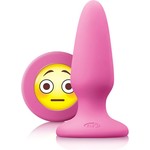 NSnovelties Siliconen Buttplug met Emoji Stop OMG Medium