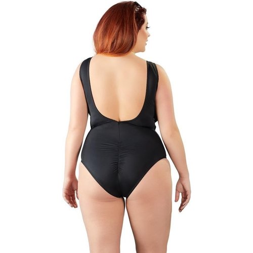 Cottelli Collection Plus Uitdagende Body en Zwempak met Veters 4XL