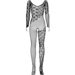 Obsessive Open Body Stocking met Aangehechte Kousen XL/2XL