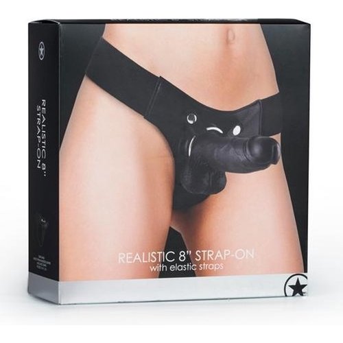 Zuignap Dildo Met Strap On Harnas Ouch! Zuignap Dildo Met Strap On Harnas