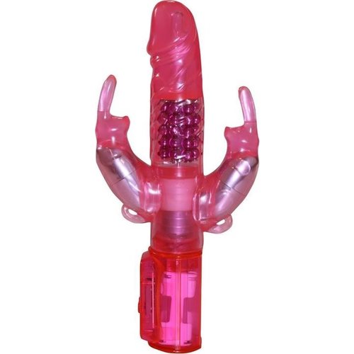 Seven Creations Vibrator met Dubbelzijdige Rabbit Stimulatie